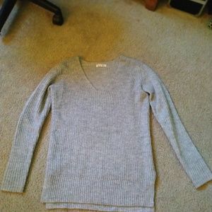 Long Sleeve Grey Sweater